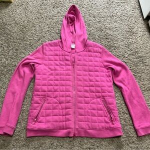 Christopher & Banks Pink Quilted Jacket